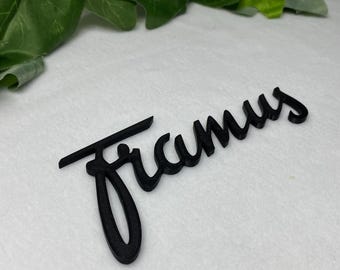 Framus amplifier badge