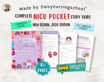 NICU看護師ポケットガイド：新生児看護参考書、ハイパーリンク付き、2026年（PDF）