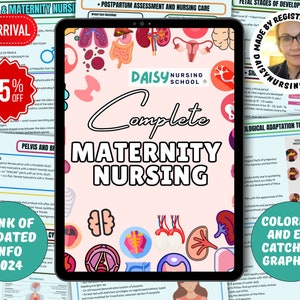 Appunti di infermieristica per maternità Ob 43 pagine, pacchetto maternità Ob, guida allo studio infermieristico, appunti della scuola infermieristica, maternità Nclex, appunti di infermieristica Ob