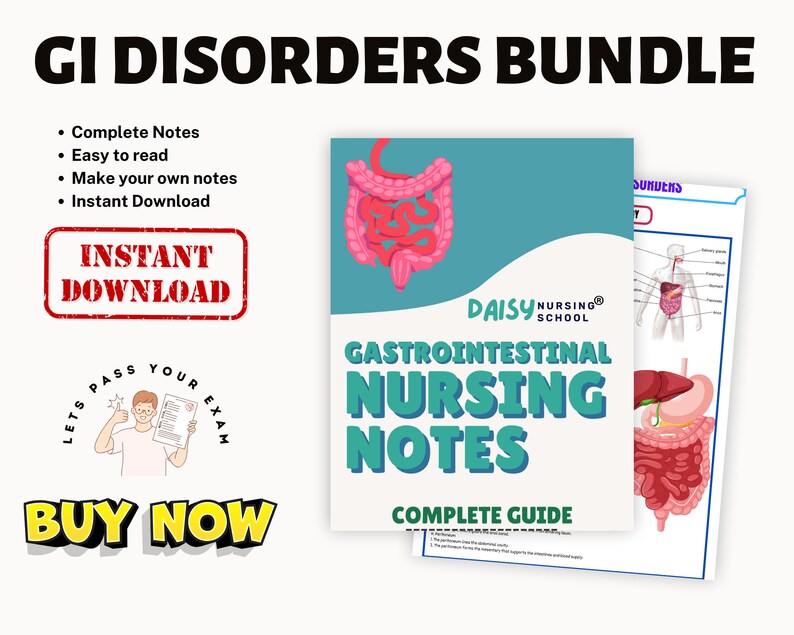 MED SURG Gastrointestinal Disorder Study Guide 2024 Nursing Study