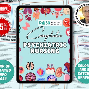 Ultimate Psychiatric Mental Health Nursing Study Guide Bundle with Most Important Psychiatric Disorders, Nursing School Notes Bundle 2023-24
