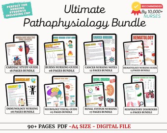 Nursing School Pathophysiology Study Guide - Etsy Canada