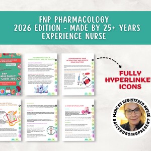 FNP Pharmacology Review Study Guide 2026 for Family Nurse Practitioner, Hyperlinked PDF image 6