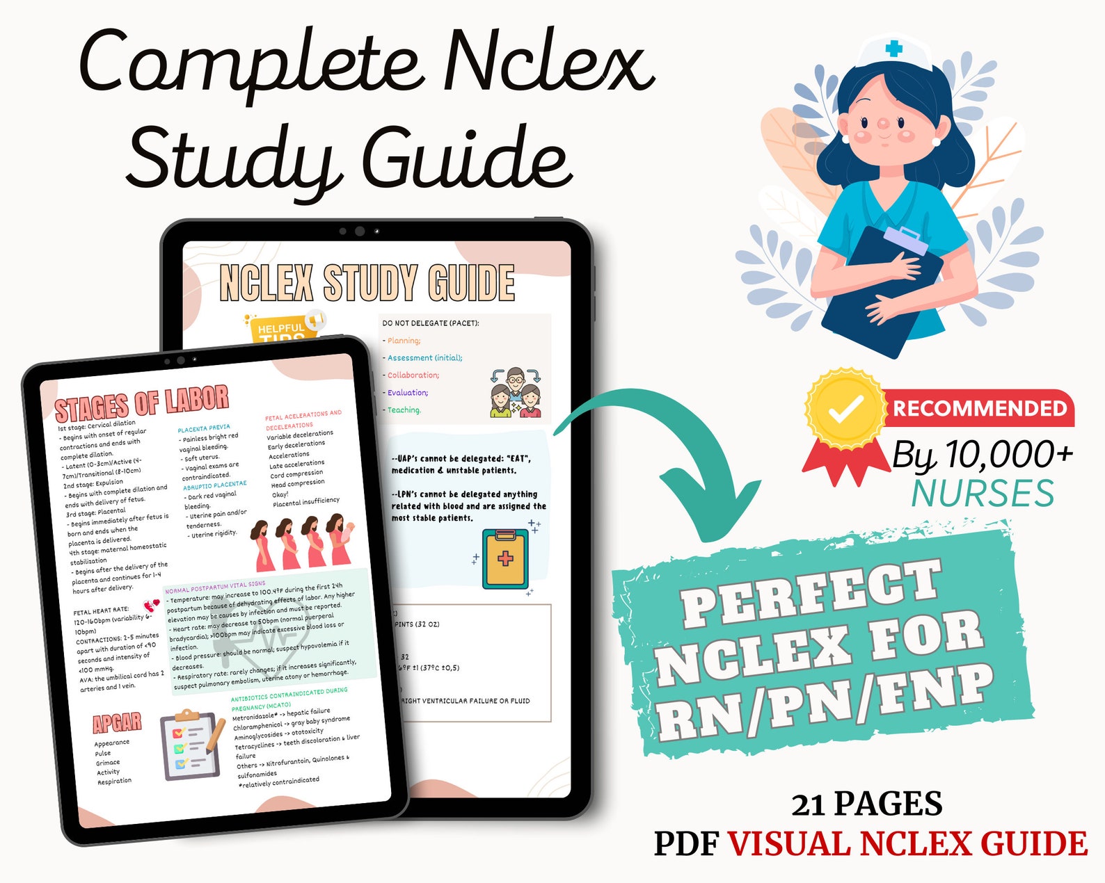 Ultimate Nursing School Success Bundle , Nursing Notes, Nursing Bundle ...
