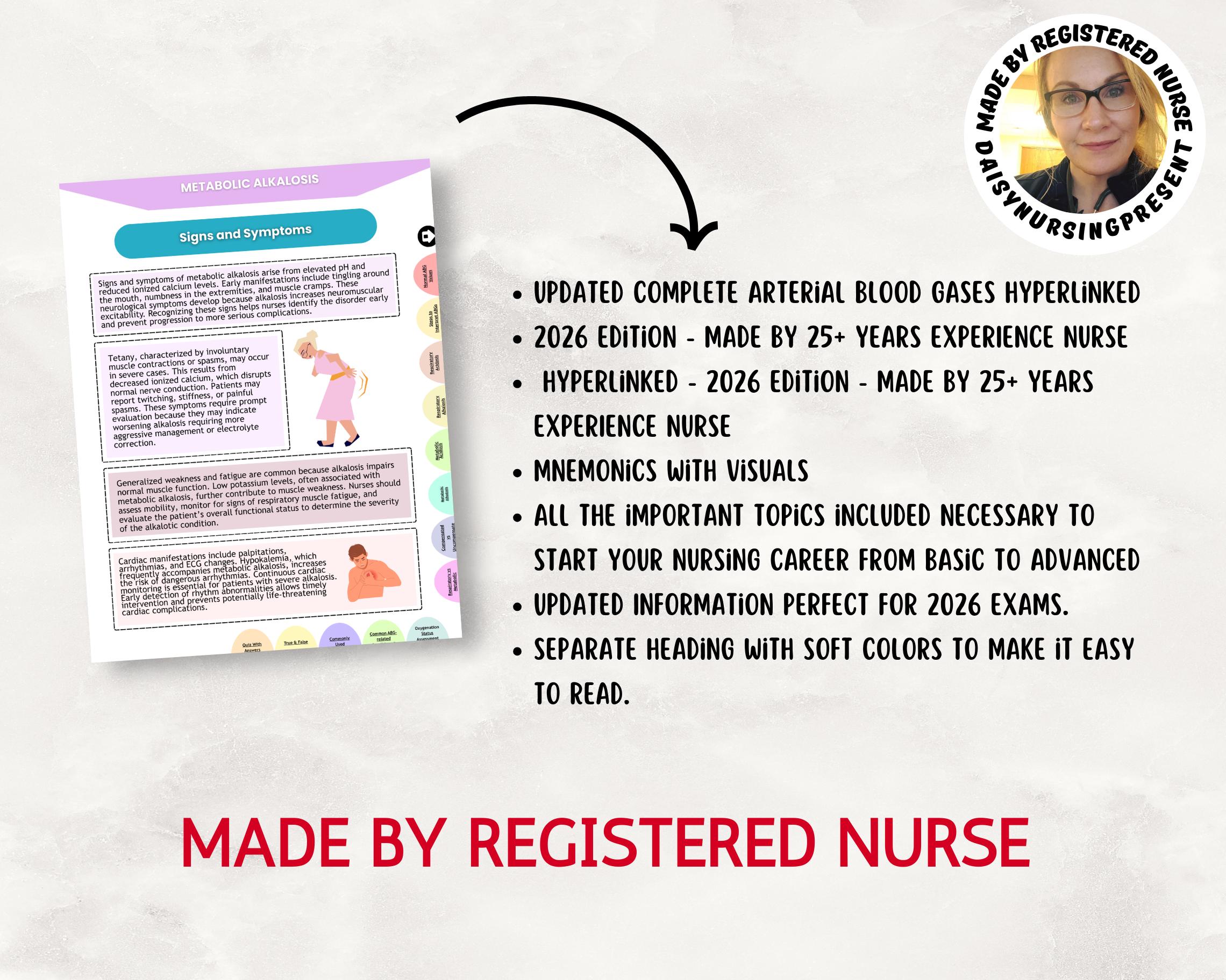 Abg Template.pdf Arterial Blood Gases, Acid-base Balance, ABG Interpretation, New 2026 ...