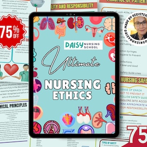 Nursing Ethics And Safety, Nursing Study Guide, Nursing School Notes, Nursing Bundle, Nursing Notes, Digital Downloads, Fundamentals Nursing