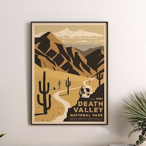 Death Valley Poster - Etsy