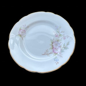 Vintage Montfort Staffordshire Bone China Tea Set. Biltons England. Set consist of 1x Tea Plate, 1x Cup, 1x Saucer. Delicate Romantic Motifs image 4