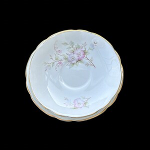 Vintage Montfort Staffordshire Bone China Tea Set. Biltons England. Set consist of 1x Tea Plate, 1x Cup, 1x Saucer. Delicate Romantic Motifs image 5