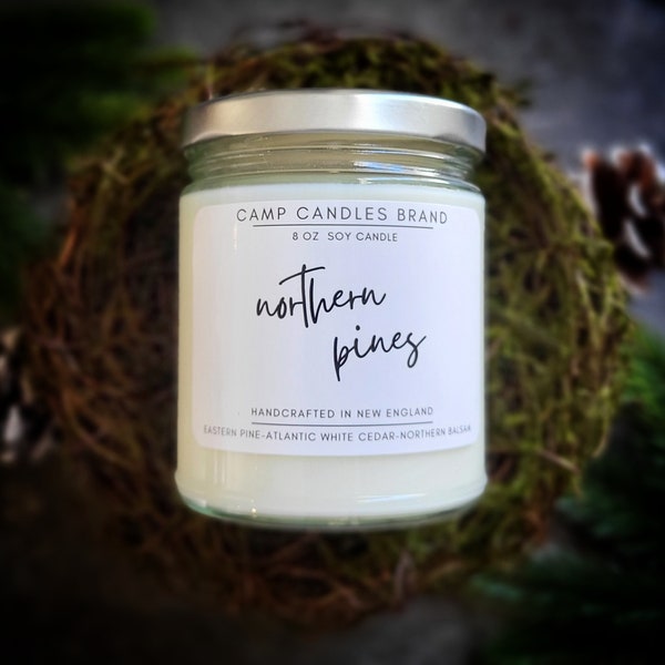 Northern Pines Soy Candle