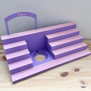 Custom XL Tonie Box Stairs Shelf, Magnetic Figure Stand Charging Holder Docking Station for Toniebox