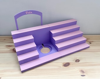 Personalised Toniebox 1 Shelf Extra Large: Magnetic Figure Storage, Tonie Stand & Charging Holder