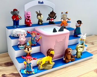 Personalised Toniebox 2 Shelf Extra Large | Magnetic Figure Storage, Tonie Stand & Charging Holder