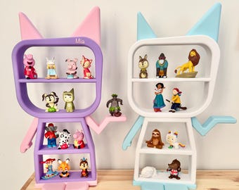 Custom Tonie Figure Shelf (magnetic), Toniebox Figure Stand for up to 25 Tonies
