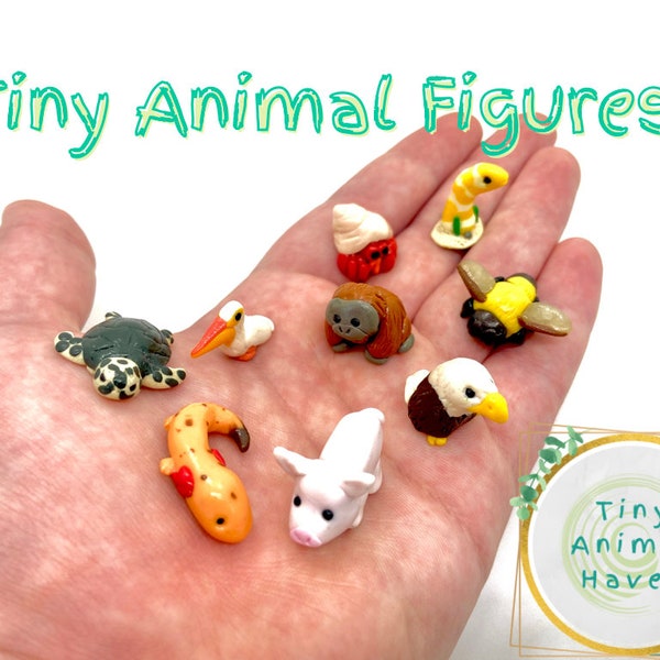 Polymer Clay Animals - Etsy