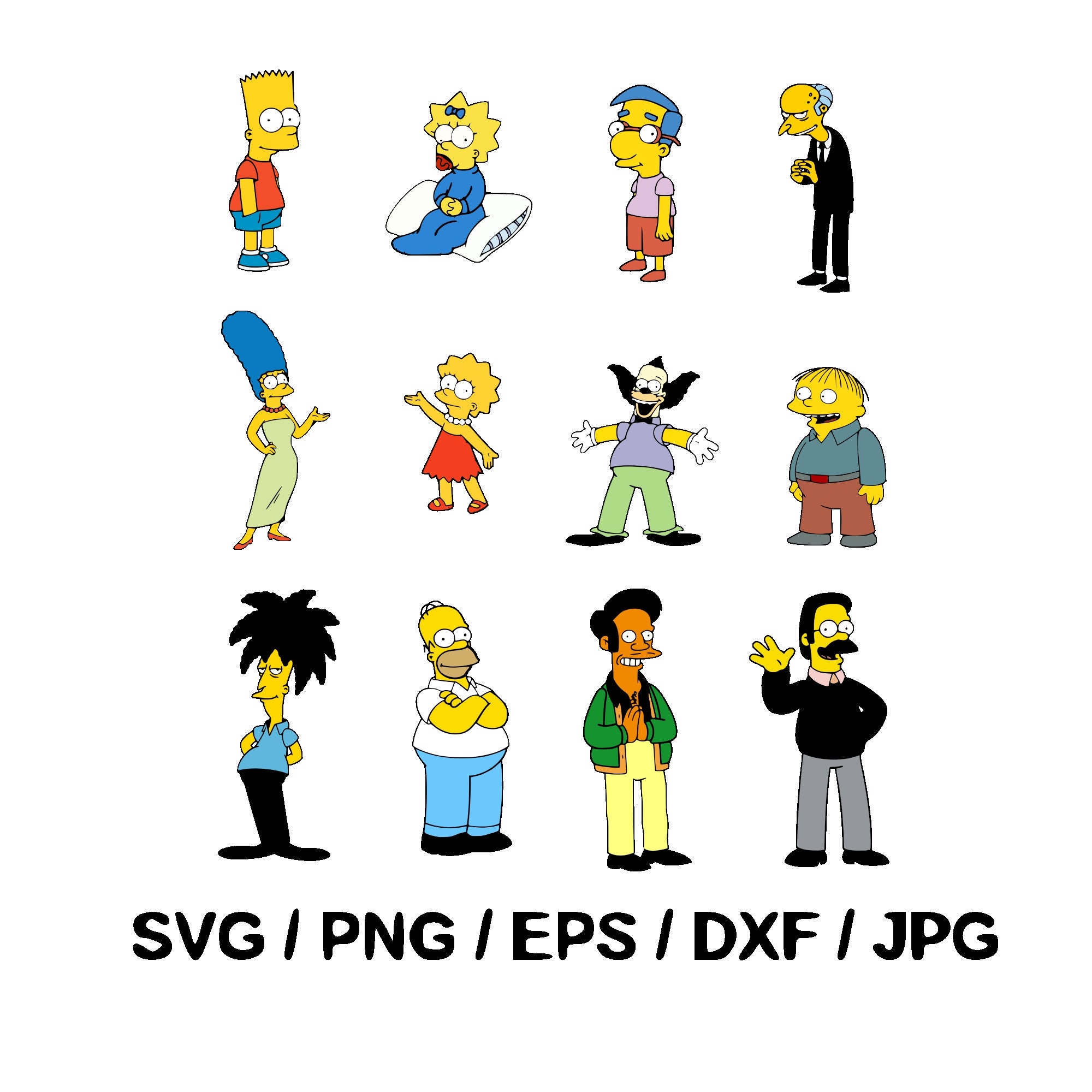 Simpsons Characters Pictures With Names simpsons-characters-pictures-with-names