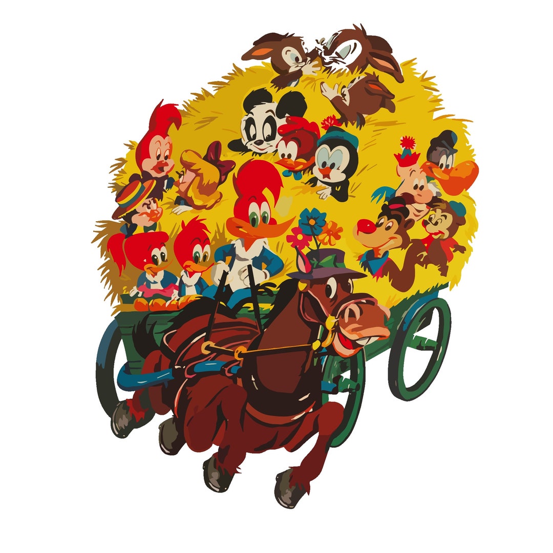 Woody Woodpecker Svg Woody Svg Woody Woodpecker 1940-1972 - Etsy