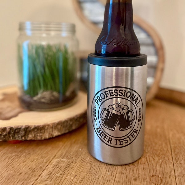 Professional Beer Tester Stainless Cozie/Tumbler