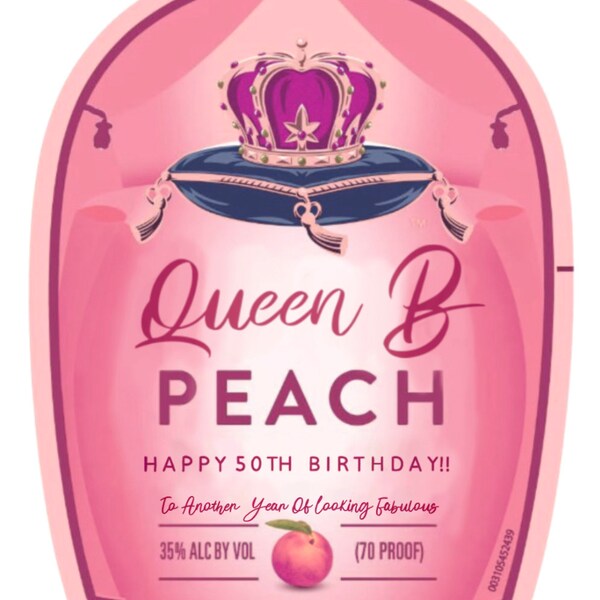 Crown Royal Label Template for Her Etsy Crown Royal Label Template for Her Etsy