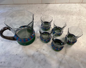 MacKenzie Childs Cristalería Vintage