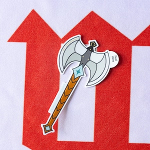Battle Axe Sticker