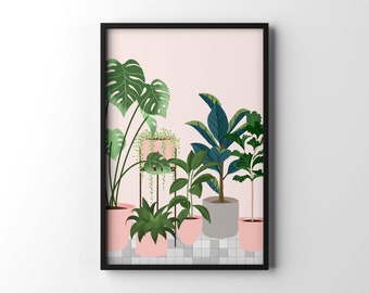 Botanical Plants Digital Print | INSTANT Download | Wall Art | Digital Download | Home Decor