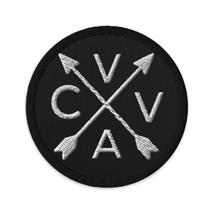 Embroidered patch, patches, patch for jackets, virginia patch