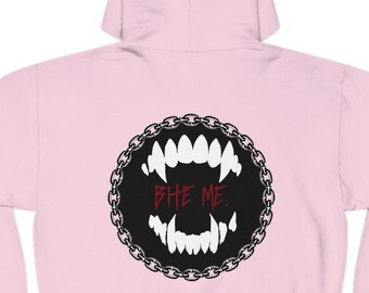 Bite Me Vampire Hoodie Unisex Hoodie Goth Gothic Hoodie Y2k Hoodie Goth Clothes Grunge Hoodie Edgy Hoodie Gothic Clothes