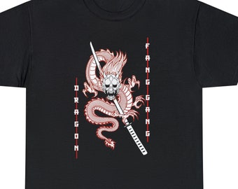 Dragon Fang Gang Tee, seshollowaterboyz Merch, Xav Wulf Tee