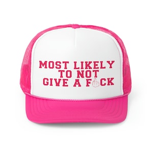 Lo más probable es que sean gorras de camionero unisex, gorras de camionero divertidas para hombres y mujeres, gorras de fiesta universitaria, gorras divertidas para beber en el día del sarcasmo,