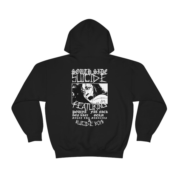 SUICIDE BOYS HOODIE | Gothic Style High Quality Aesthetic Hoodie, Übergröße Kapuzenpullover, High Quality Printed Y2k Oversized Sweatshir