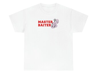Bait Master Unisex Tee, Funny Tee, Funny Fishing Shirts, Funny Gifts, Gifts for Friends, Funny T-Shirt, Funny Birthday Gifts, Fishing Gifts