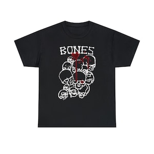 BONES Seshollowaterboyz Tee • Team SESH Skull Graphic Shirt