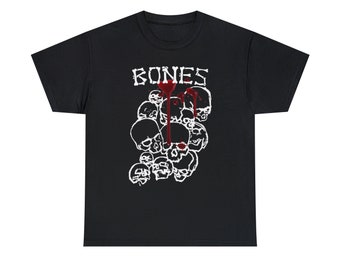 Camiseta BONES Seshollowaterboyz • Camiseta con gráfico de calavera del equipo SESH