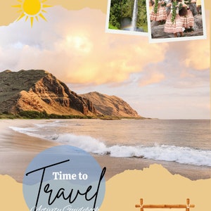 Honolulu, Hawaii Travel Guide for Families, Couples, Solo Trips, Explore Oahu, Instant Digital Download, Printable, Waikiki, Activity Guide