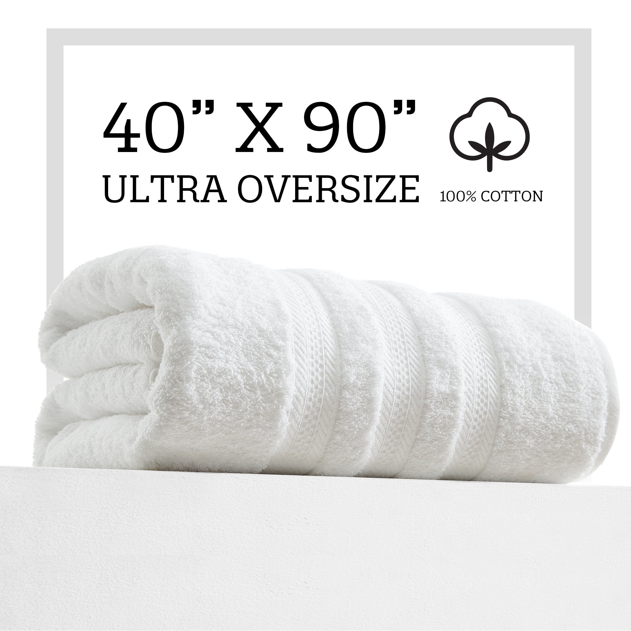 3 Piece Set Oversized Bath Sheet Towels (27 x 55 in/70*140cm) Ultra Soft Large  Bath Towel Set Thick Cozy Quick Dry Bathroom Towels Hotel Luxurious Towels