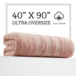 Extra Large Bath Towel Ultra Oversize Bath Sheet 100% 