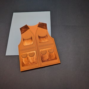 Porta-cartão-presente para caça/construção/colete de segurança