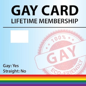 Gay Card - Skin Carte de crédit LGBTQ
