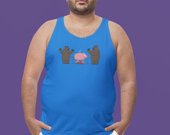 Koszulka Gay Bear Pride: Bawełniana koszulka unisex LGBTQIA