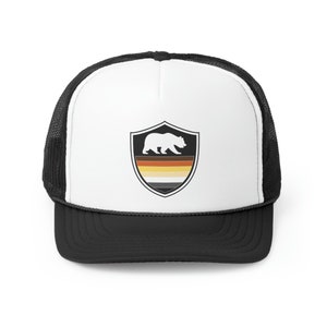 Gay Pride Bear Badge Hat! LGBTQIA, LGBTQ hat, Queer hat, gay bear hat, gay bear pride, say gay