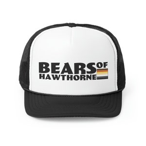 Gay Bears of Hawthorne Bears Logo Hat! LGBTQIA, LGBTQ hat, Queer hat, gay bear hat, gay bear pride, say gay