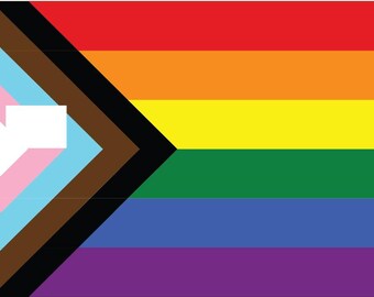 Progressive Pride Flag - LGBTQ  Skin