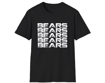 Gay Bear Pride T-Shirt: LGBTQIA+ Soft-Style Cotton Tee