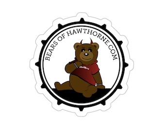 Gay Bears of Hawthorne Sticker: LGBTQIA Pride Vinyl Decal