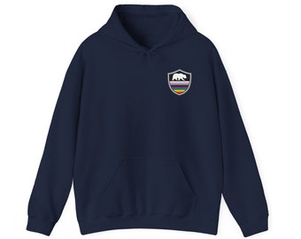 LGBTQIA Fortschritt Stolz Bär Abzeichen Hoodie