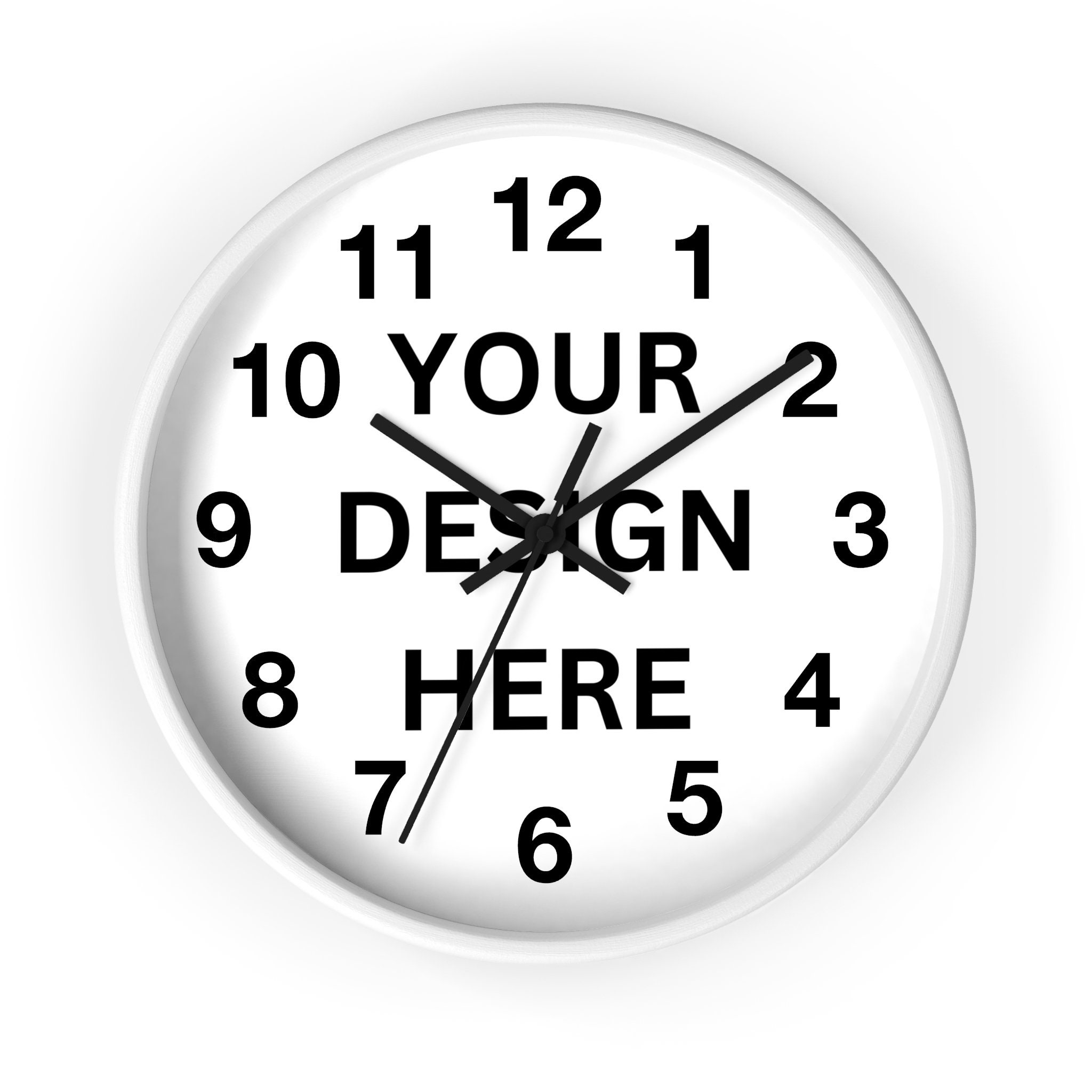 Personalized Wall Clock, Abstract Art, Wall Art, Wall Decor, Home