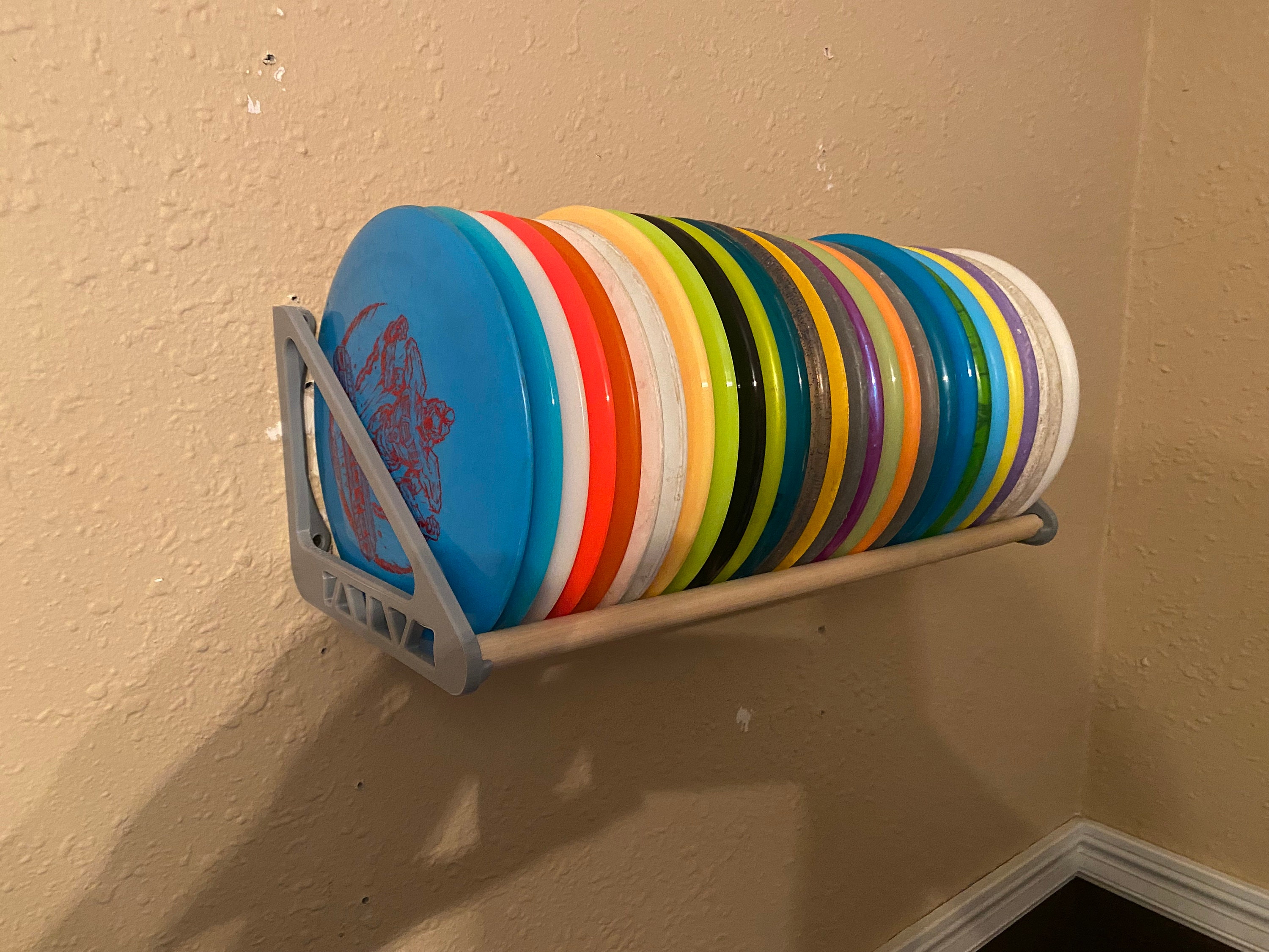 Disc Golf Storage Rack Etsy