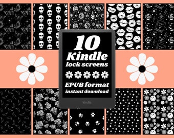 Kindle Lock Screen EPUB | Kindle Wallpaper | Kindle Screensaver