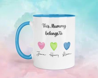 Personalised Mummy Mug | Mum | Mom | Mother | Love | Perfect Gift